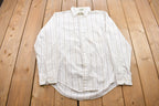 Vintage 1990s Cricketeer Button Up Dress Shirt