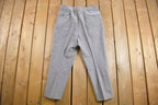 Vintage 1970s Pleated Trousers Size 34 x 24.5