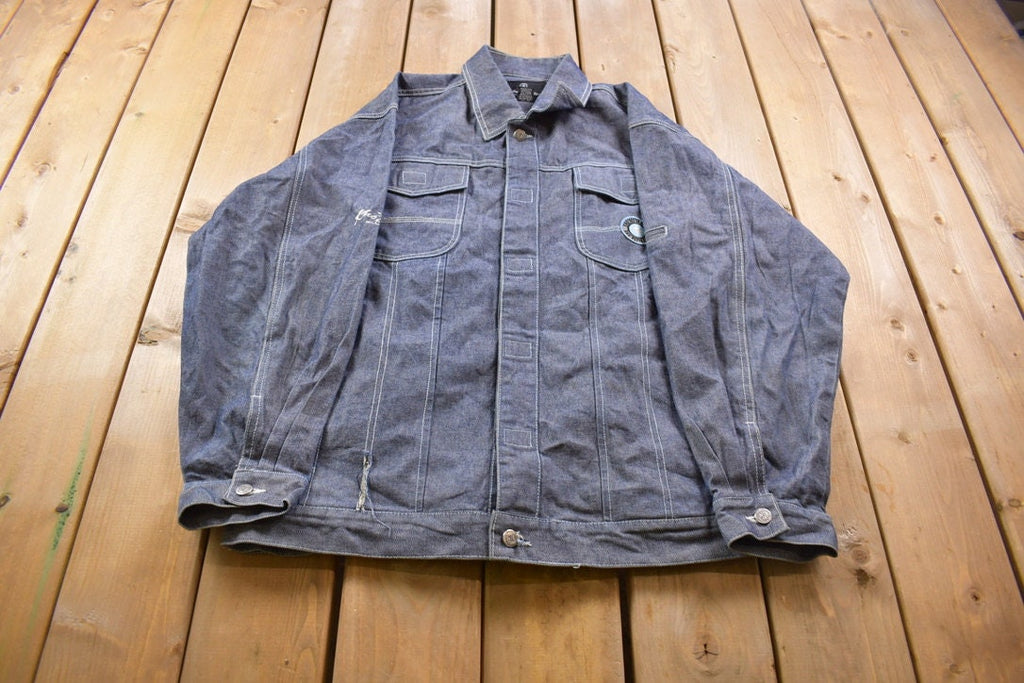 Vintage 1980's kno' Betta Blue Jeans Denim Jacket