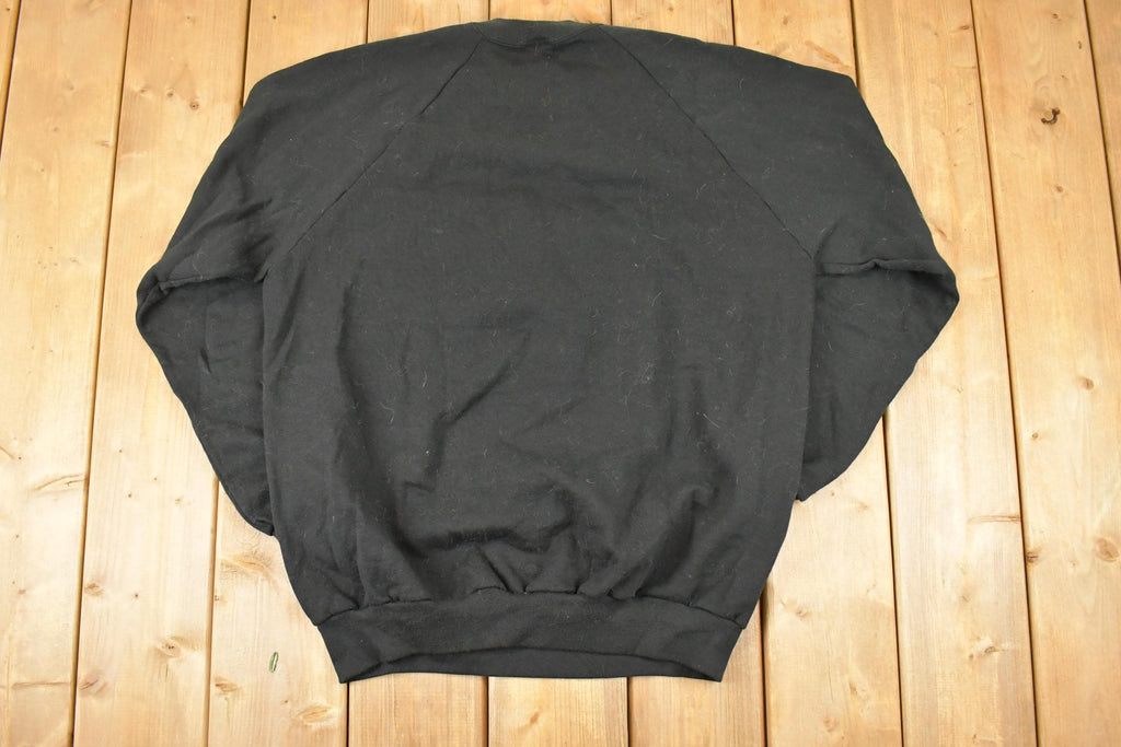 Vintage 1990s Music Sonata Bad Idea Graphic Print Crewneck Sweatshirt Men's L
