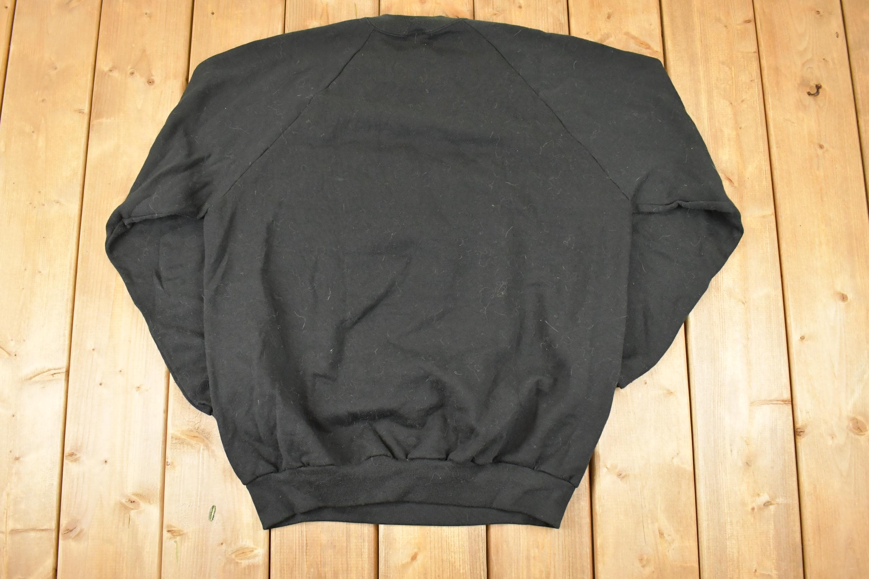Vintage 1990s Music Sonata Bad Idea Graphic Print Crewneck Sweatshirt Men's L