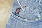 Vintage 1990s JNCO Funky Denim Wide Leg Jeans Size 36x32