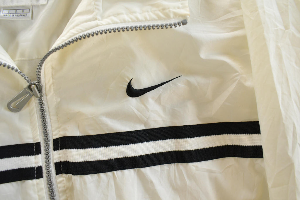 Vintage 1990s Nike Mini Swoosh Windbreaker Jacket Men's Large