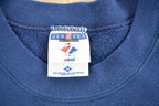 Vintage 1990s Blue Cute Christmas Crewneck Sweater