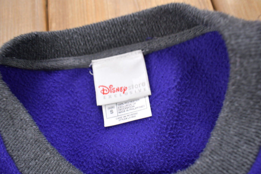 Vintage 1990s Disney Eeyore Winnie The Pooh Fleece Crewneck  Vintage Sweatshirt  Vintage Disney  Embroidered