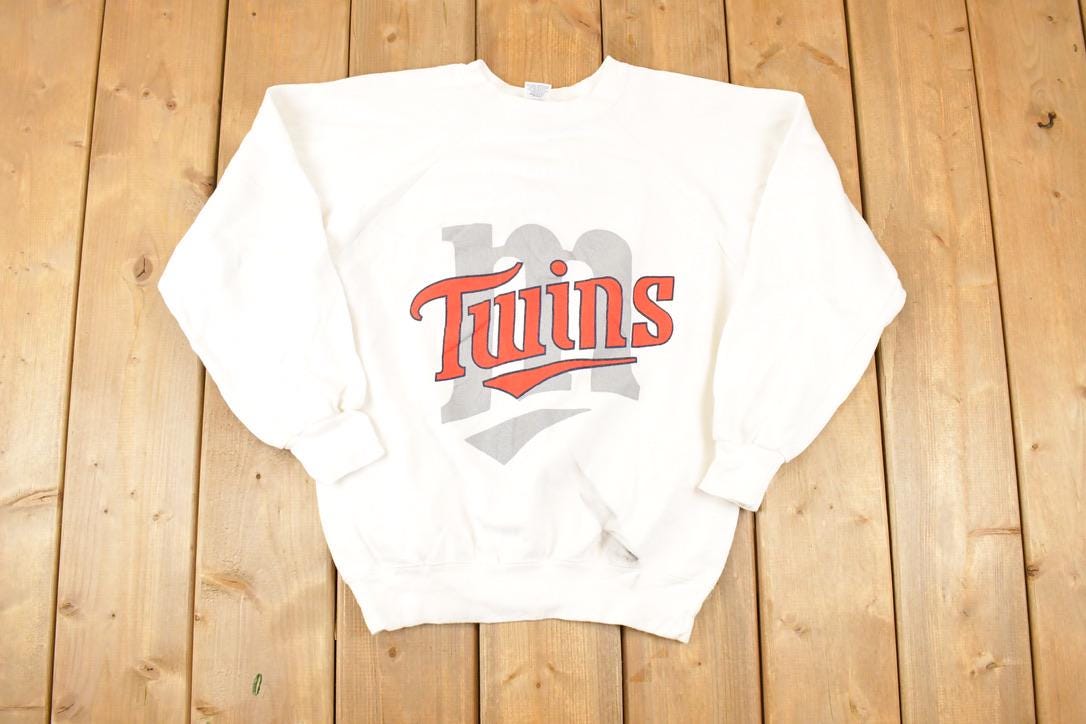 Vintage 1980s Minnesota Twins MLB Crewneck Sweatshirt Men's S