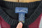 Vintage 1990s Arnold Palmer Striped Knit Crewneck Sweater