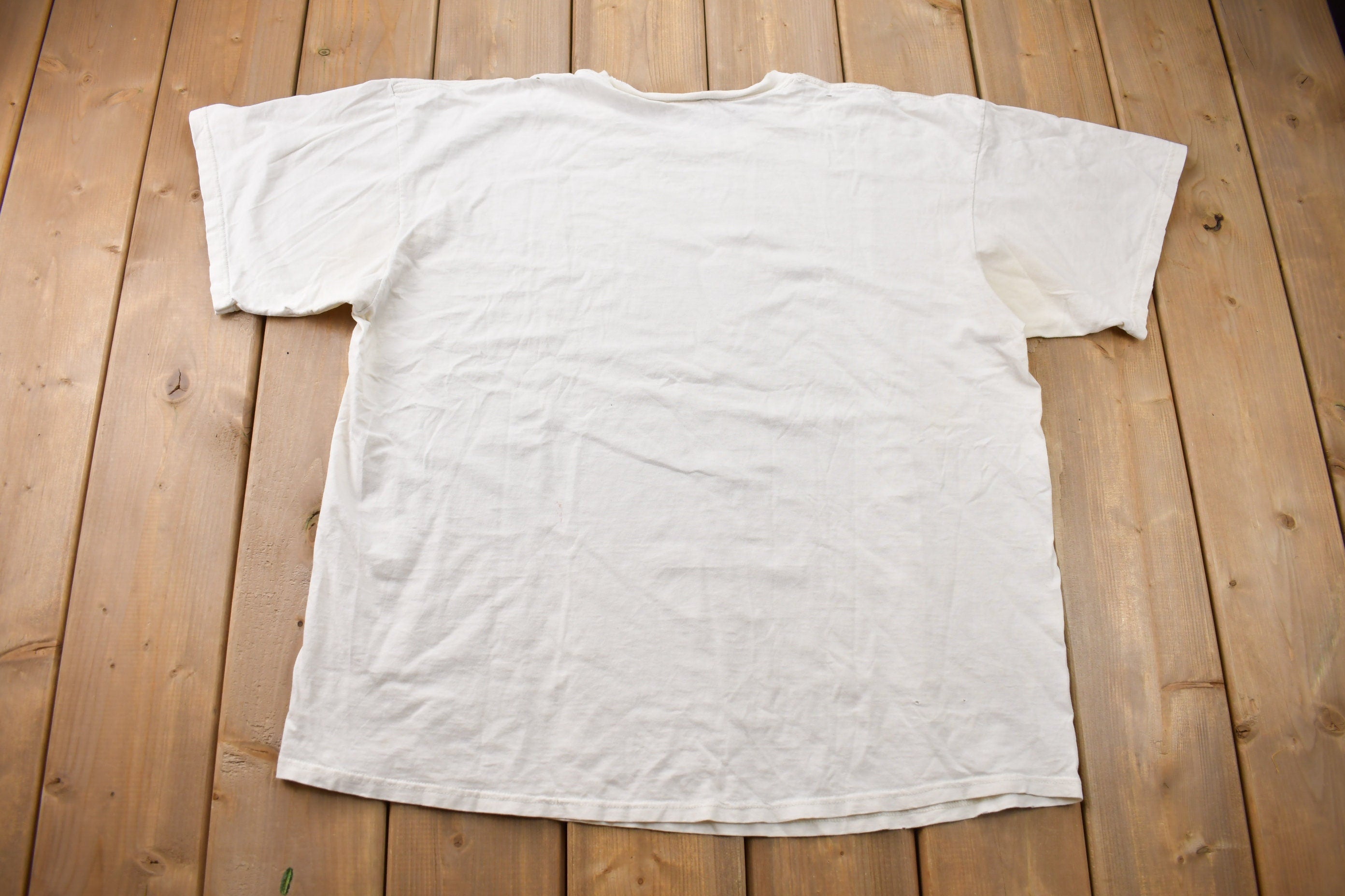 Vintage 1990s Nike Football Big Swoosh Graphic T-Shirt