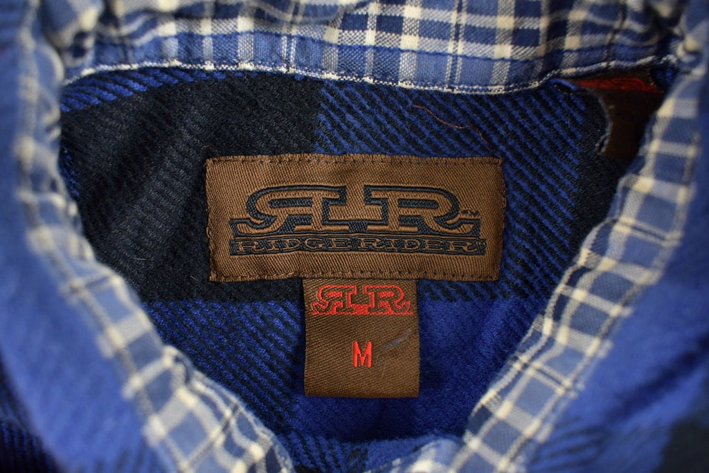 Vintage 1990s Ridge Rider Flannel Button Up Shirt