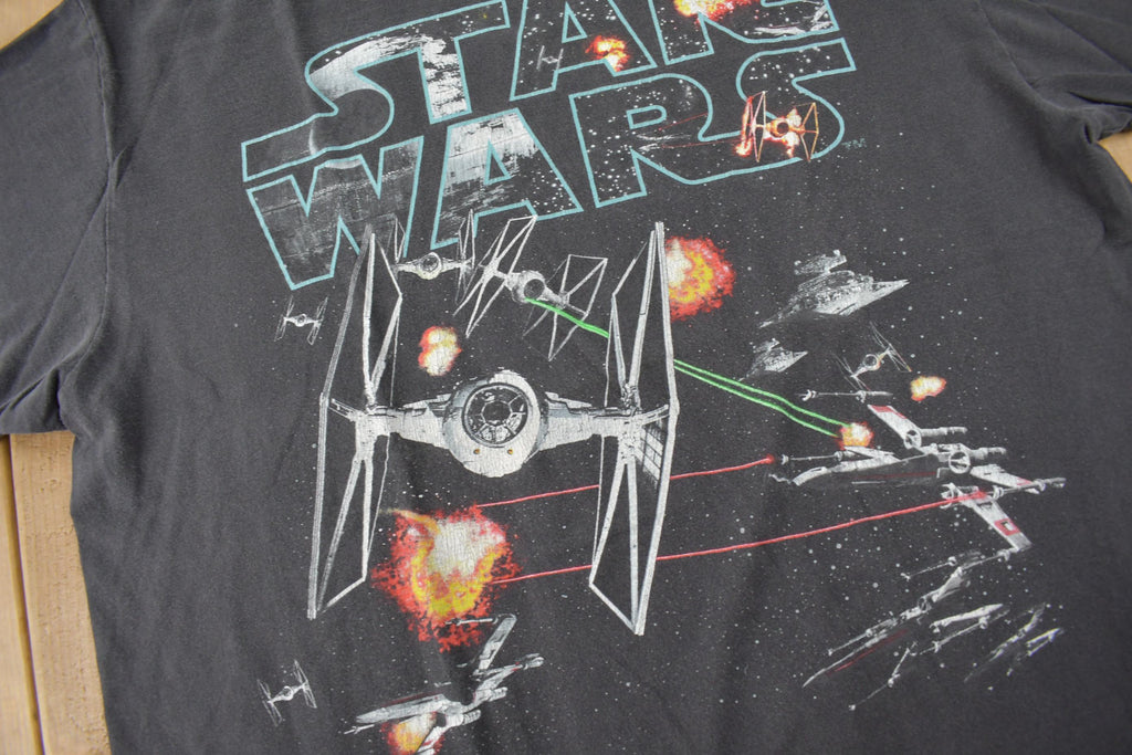 Vintage 1996 Star Wars Tie Fighter Graphic T-Shirt Size XL