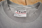 Vintage 1990s University Of Miami Hurricanes Collegiate Graphic T-Shirt Size XL