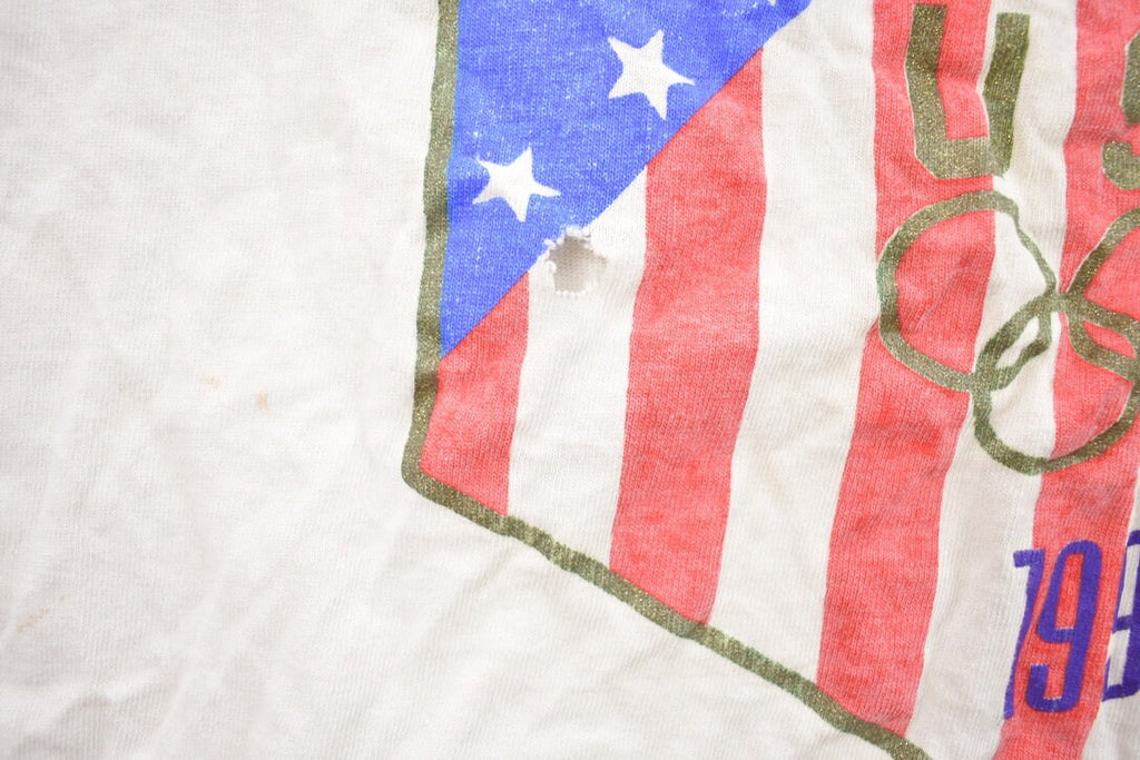 Vintage 1992 Barcelona Olympics Team USA Souvenir T Shirt