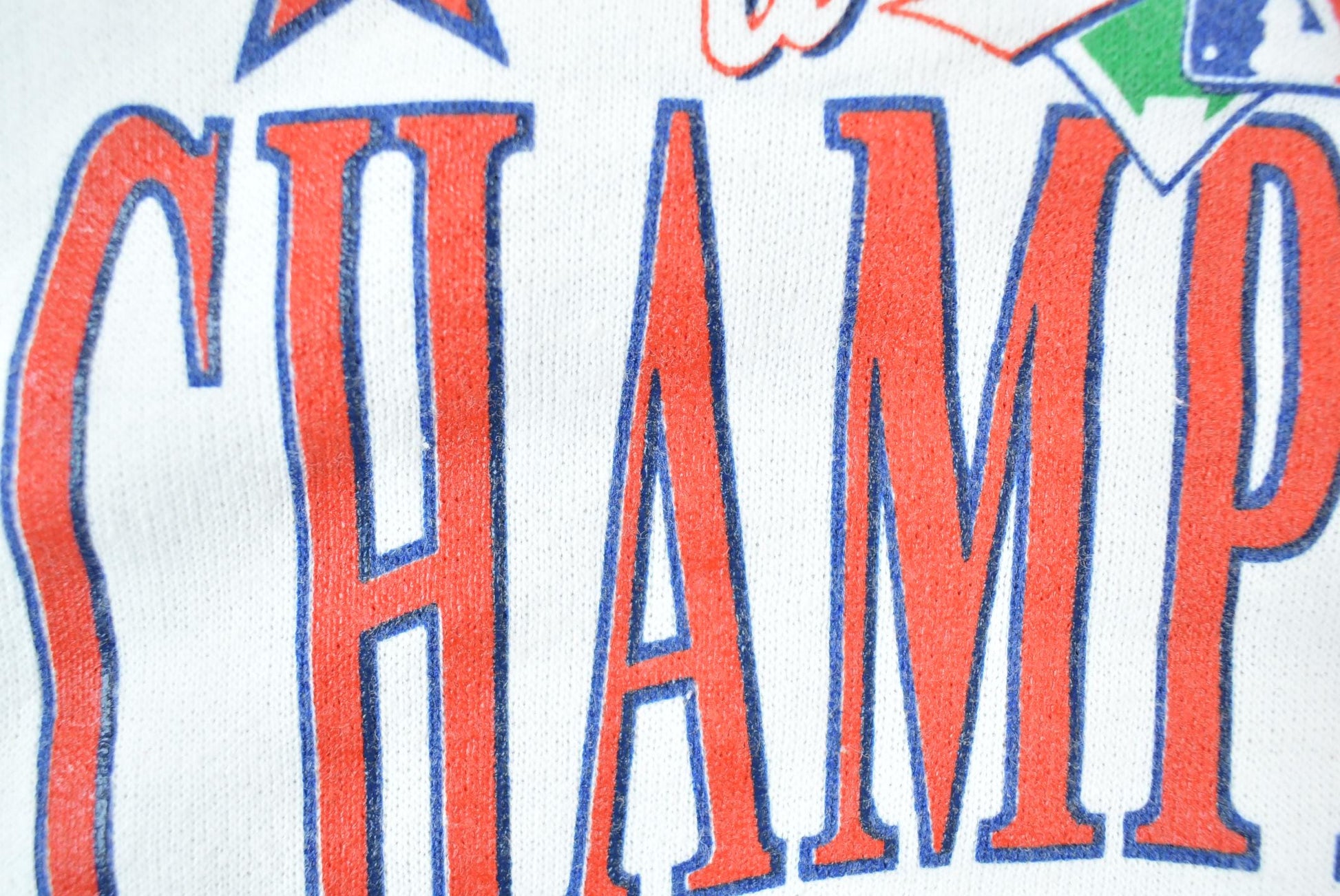 Vintage 1987 Minnesota Twins World Series Champions Logo 7 MLB Crewneck Sweatshirt / Made In USA / Embroidered Sportswear / Americana