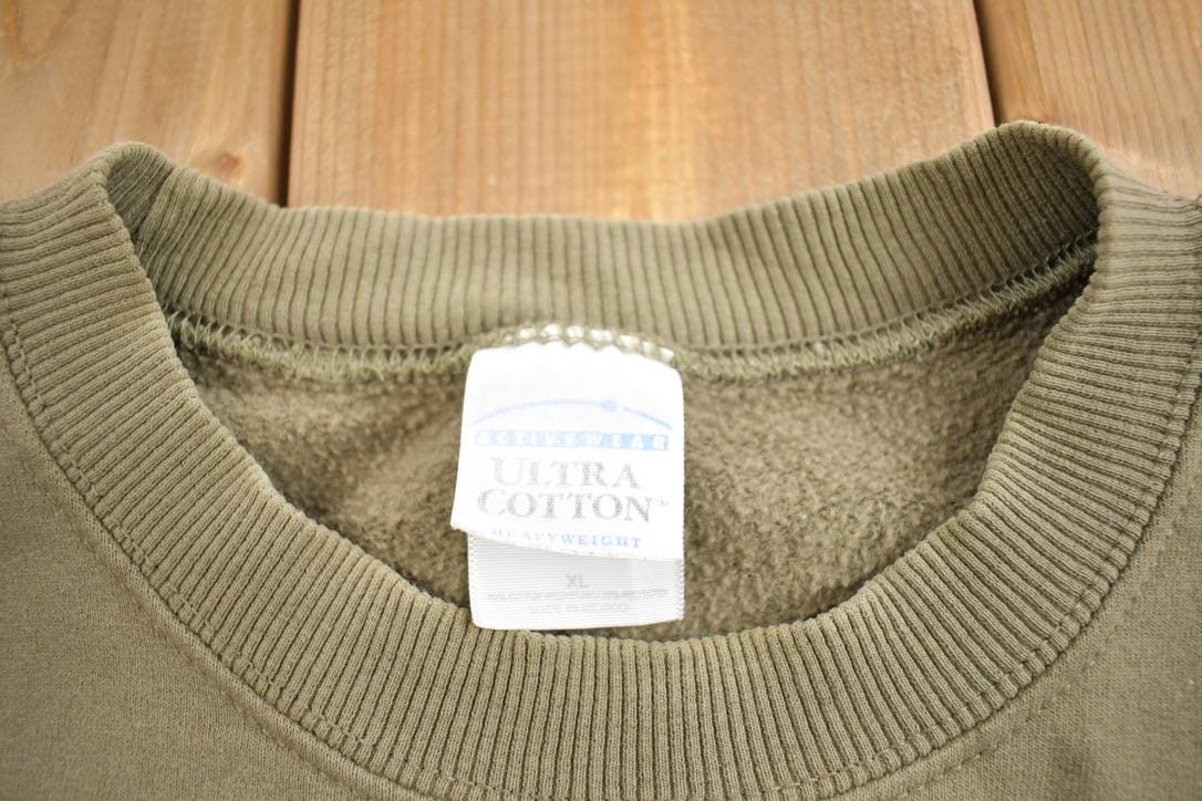 Vintage 1990s Cabelas Graphic Crewneck Sweatshirt Made In USA