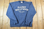 Vintage 1990s Planet Hollywood Orlando Crewneck Sweatshirt
