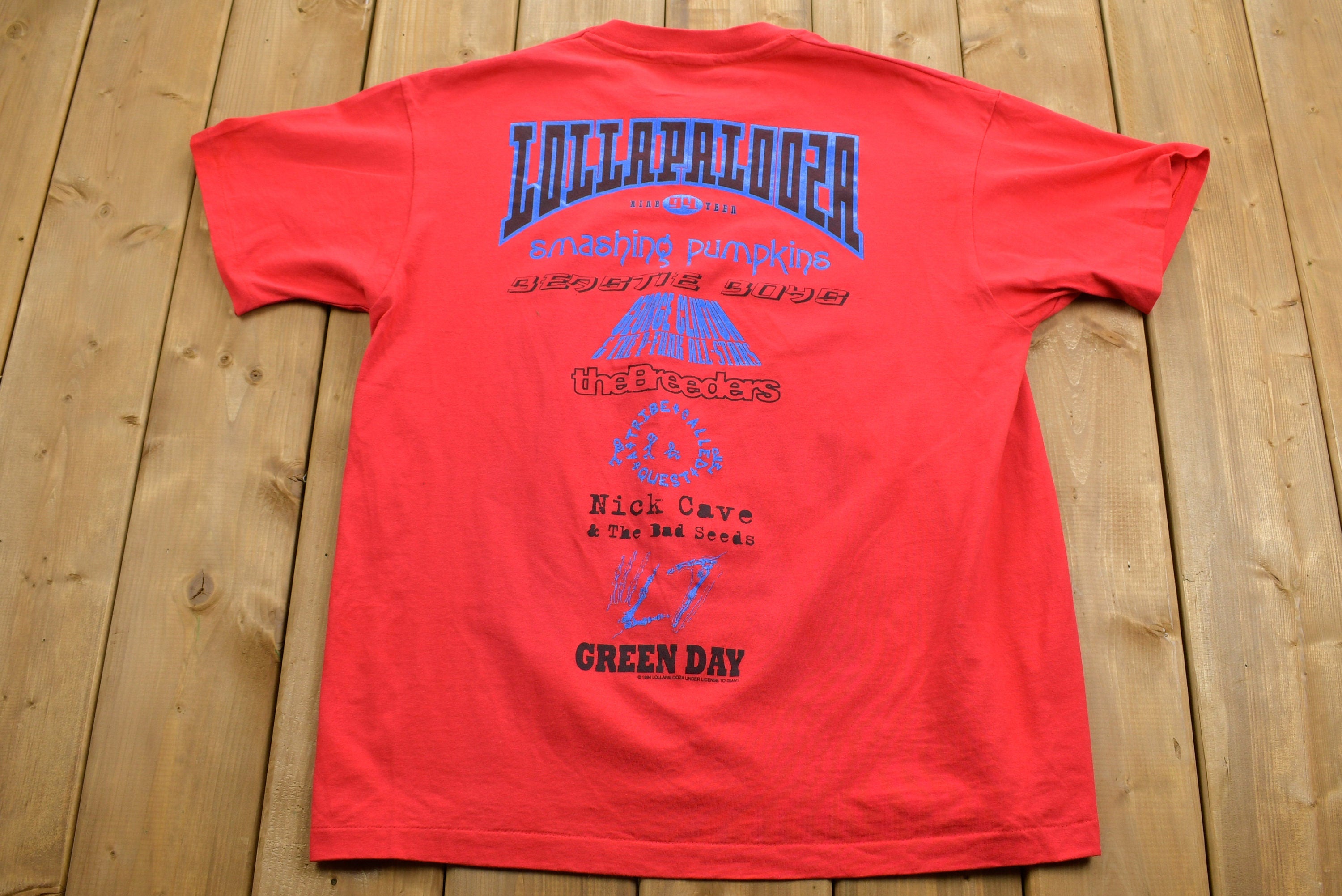 RARE Dead Stock 1994 Lollapalooza Tour T-shirt