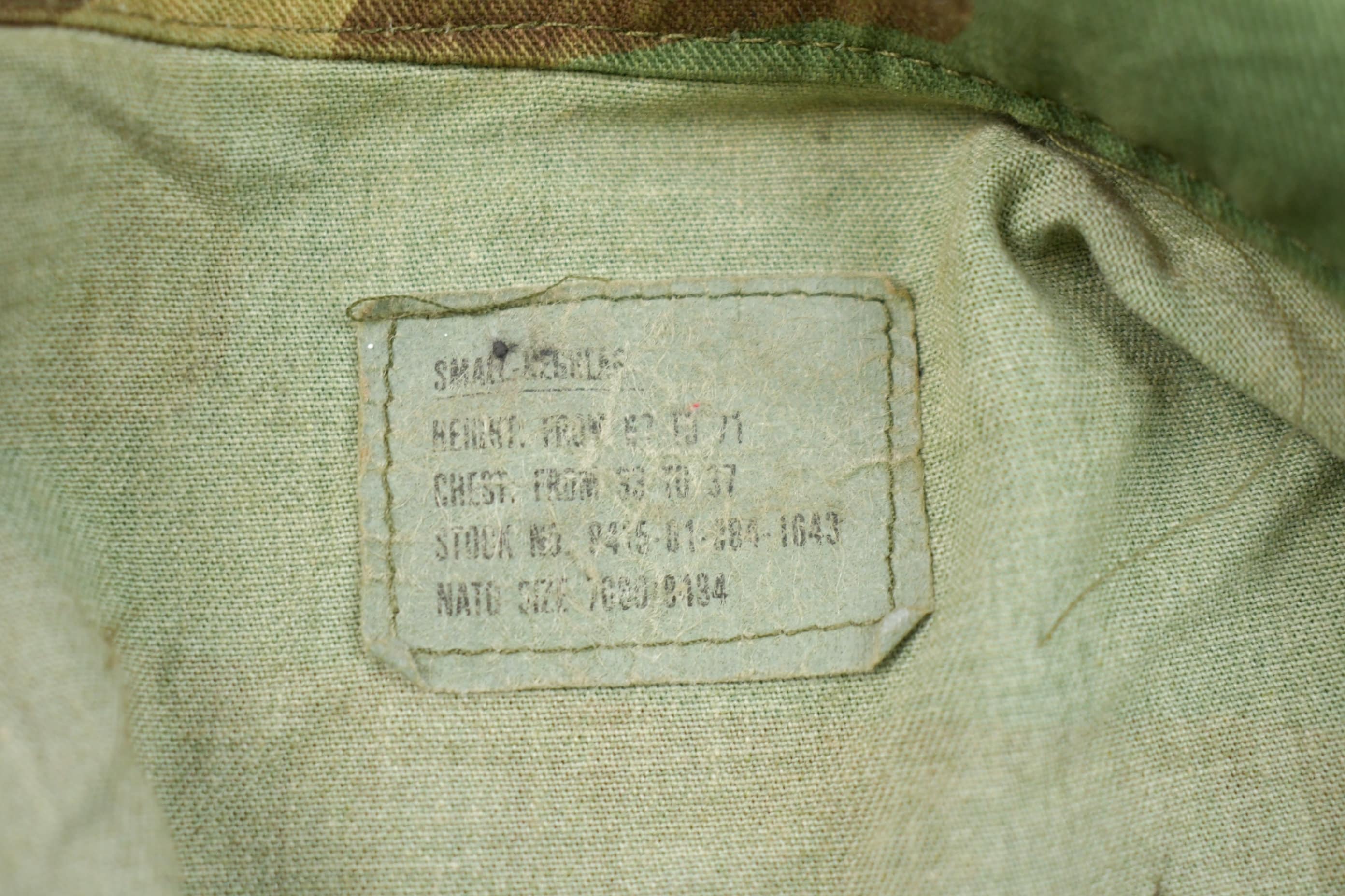 Vintage Military Button Up Shirt