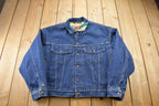 Vintage 1980s The Hudsons Bay Levi's Reversible Jean Jacket