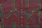 Vintage 1990s Claybrooke Outdoors Plaid Lined Flannel Button Up Shirt