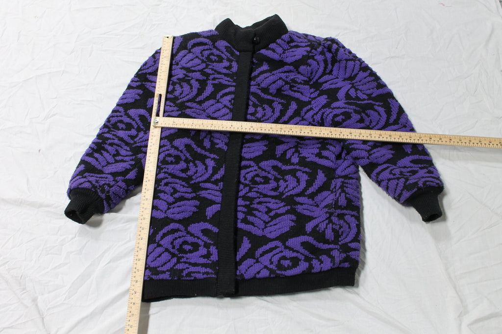 Vintage 1990s All Over Print Winter Coat