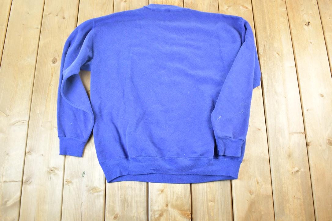 Vintage 1990s Balmy Beach 50s Crewneck Sweatshirt Mens L
