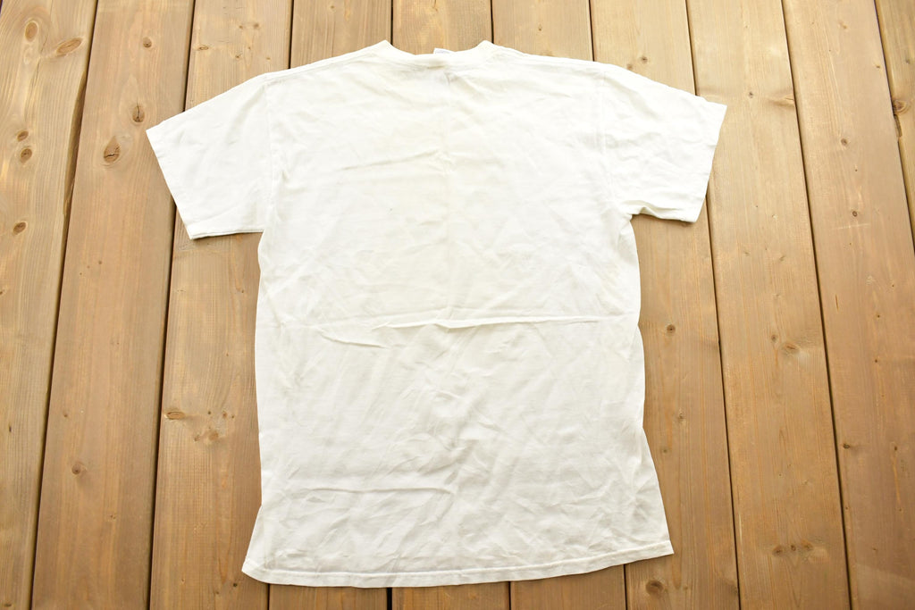 Vintage 1990s Island Hoppin royal Majesty School Bus Souvenir T-Shirt