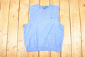 Vintage 1990s Polo By Ralph Lauren Knit V Neck Sweater Vest Men's M
