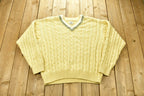 Vintage 1990s The GAP Knitted V-Neck Sweater