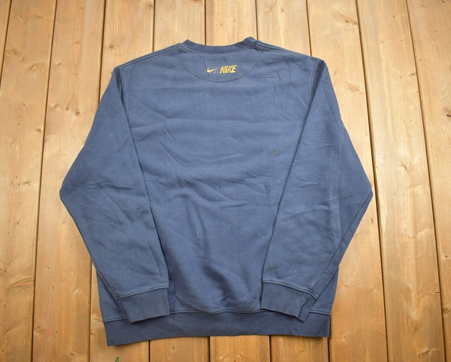 Vintage 1990s Nike Athletics Mini Swoosh Crewneck Sweatshirt