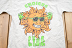 Vintage 1992 Kids CYDC Choices Sun Graphic T-Shirt
