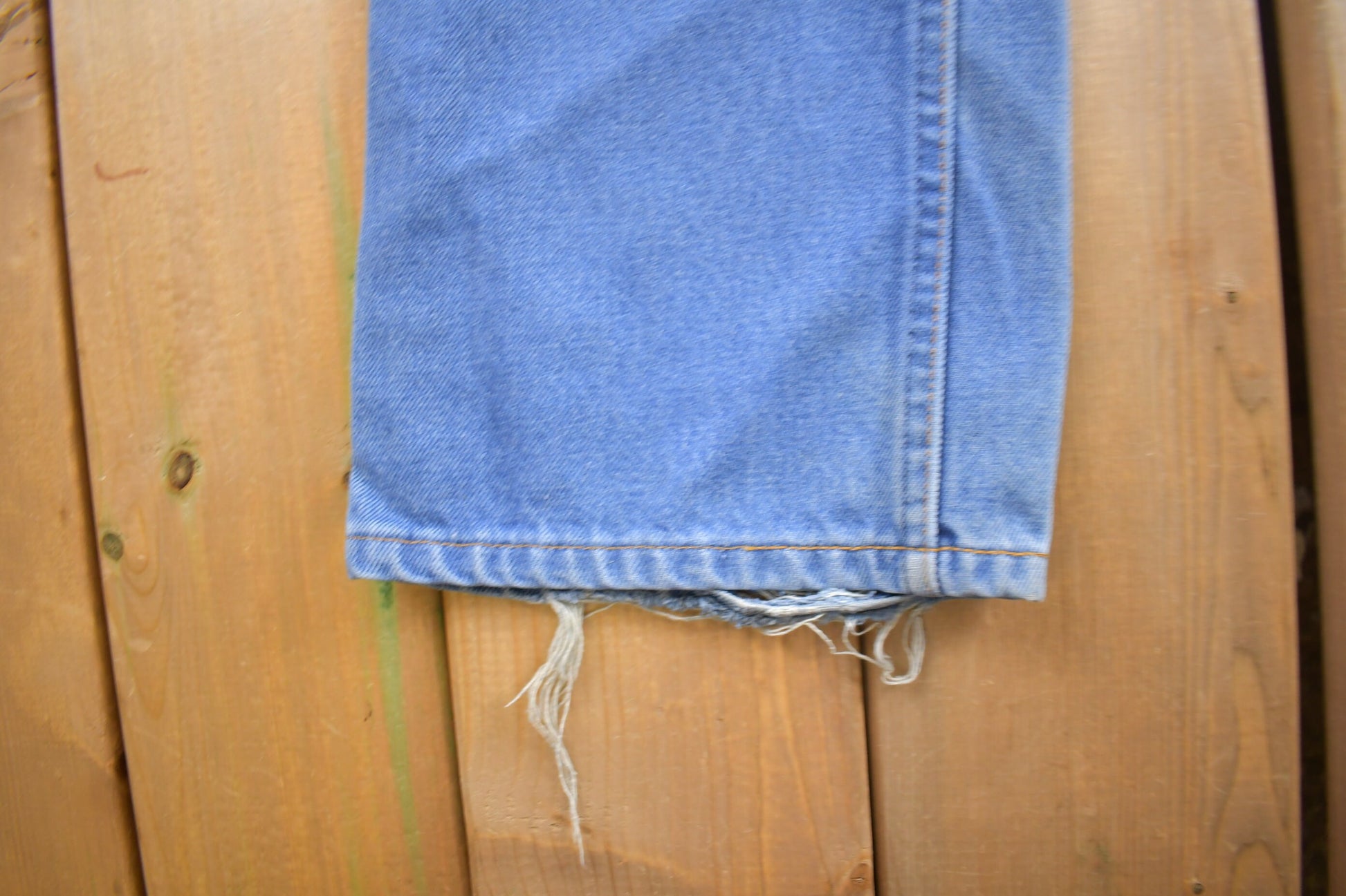 Vintage 1970s Levi's Orange Tab Jeans Size 33 x 32