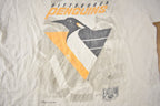 Vintage 1990s Pittsburgh Penguins NHL Hockey Graphic T-Shirt Size XL