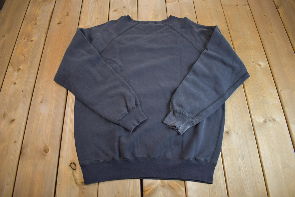 Vintage 1990s Sunfaded Polo Ralph Lauren Crewneck Sweatshirt Medium