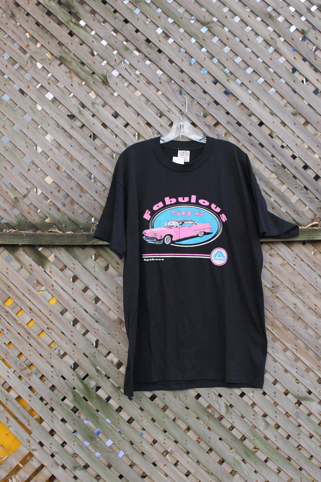Vintage 1990s Fabulous 50s Classic Car Graphic T Shirt Vintage Car Tee