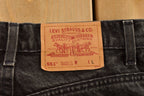 Vintage 1990s Levi's 551 Black Jeans Size 29 x 31.5