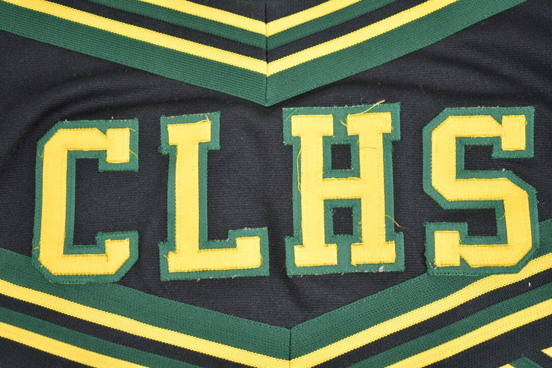 Vintage 1980s CLHS Varsity Cheerleading Uniform Jersey