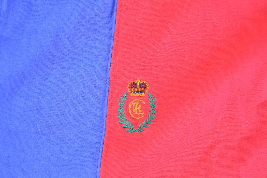 Vintage 1990s Chaps Ralph Lauren Collared Graphic T-Shirt / Vintage T Shirt / Streetwear / Graphic Tee / Single Stitch /