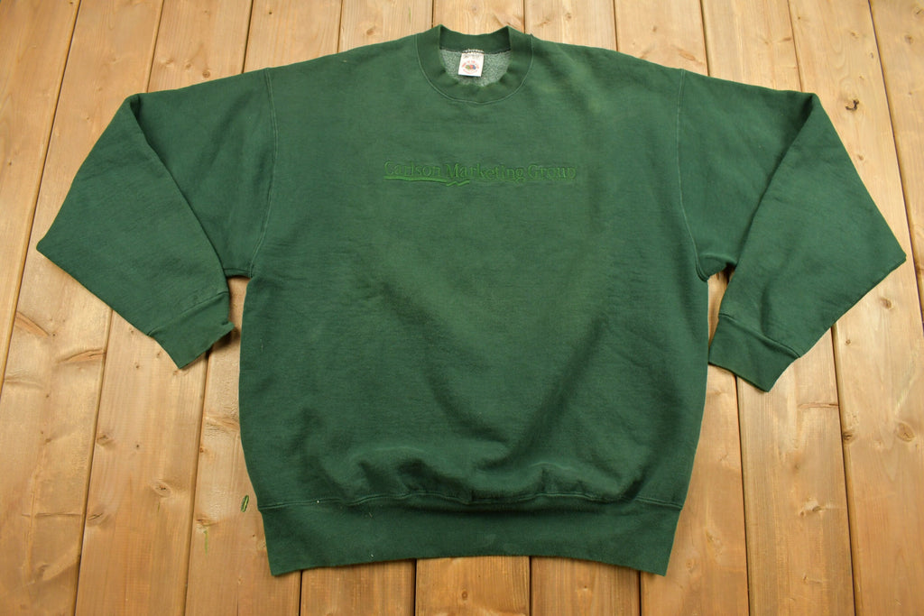 Vintage 1990s Carlson Marketing Group Crewneck Sweatshirt