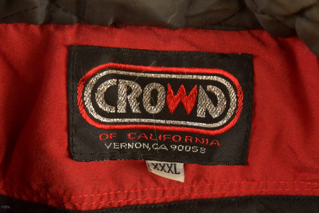 Vintage 1990s Crown Gold Wing Full Zip Jacket