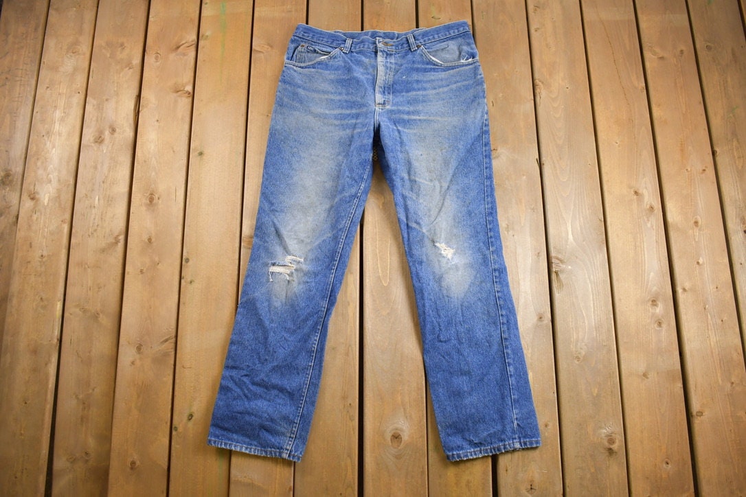 Vintage 1990s Lee Denim Jeans 35 x 30