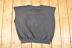 Vintage 1990s Hall Of Fame Company Sleeveless Graphic Print Crewneck Sweatshirt Men's L