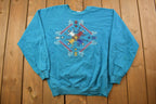 Vintage 1990s Hanes Abstract Kings Crewneck Sweatshirt