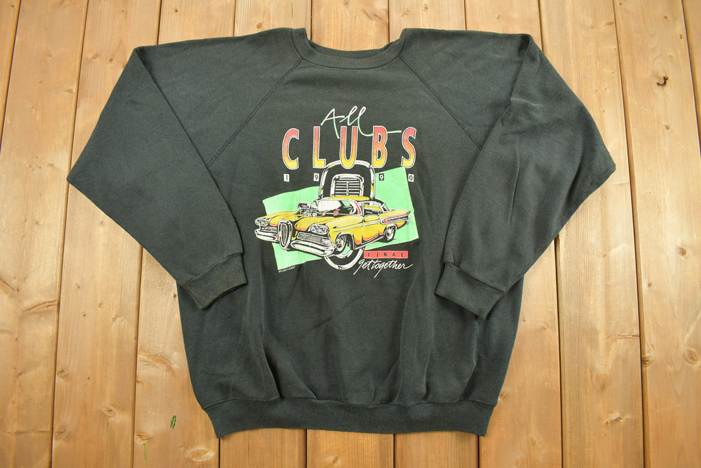 Vintage 1990 All Clubs Final Pullover Crewneck