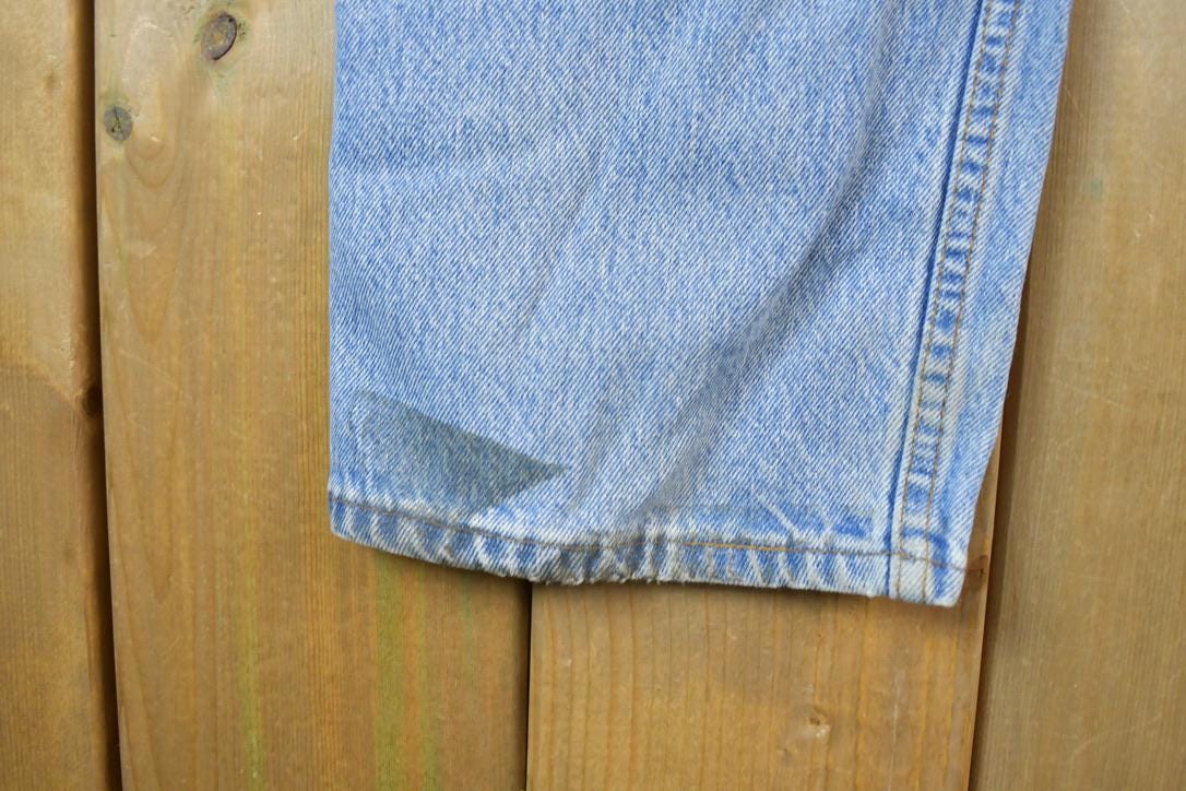 Vintage 1990s Levi Strauss Red Tab Button Fly Denim Jeans Size