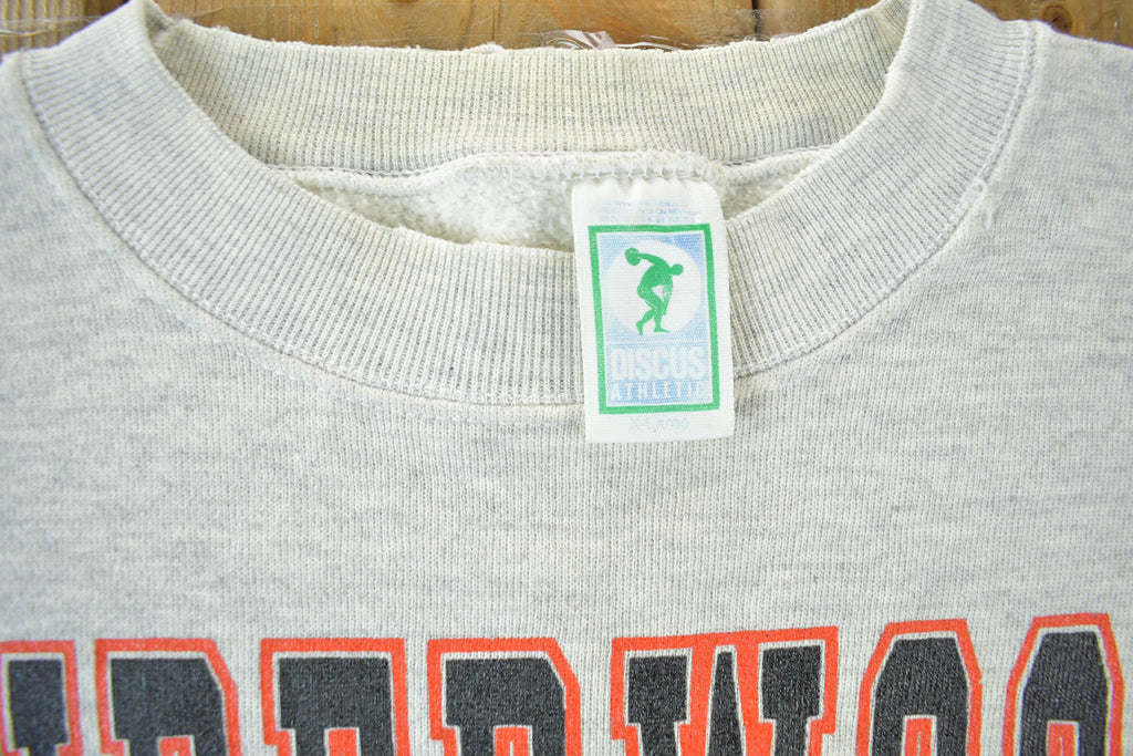 Vintage 1990s Underwood Basketball Collegiate University Crewneck Mens's XL
