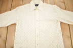 Vintage 1980s Oxford Shirt Makers Button Up Dress Shirt