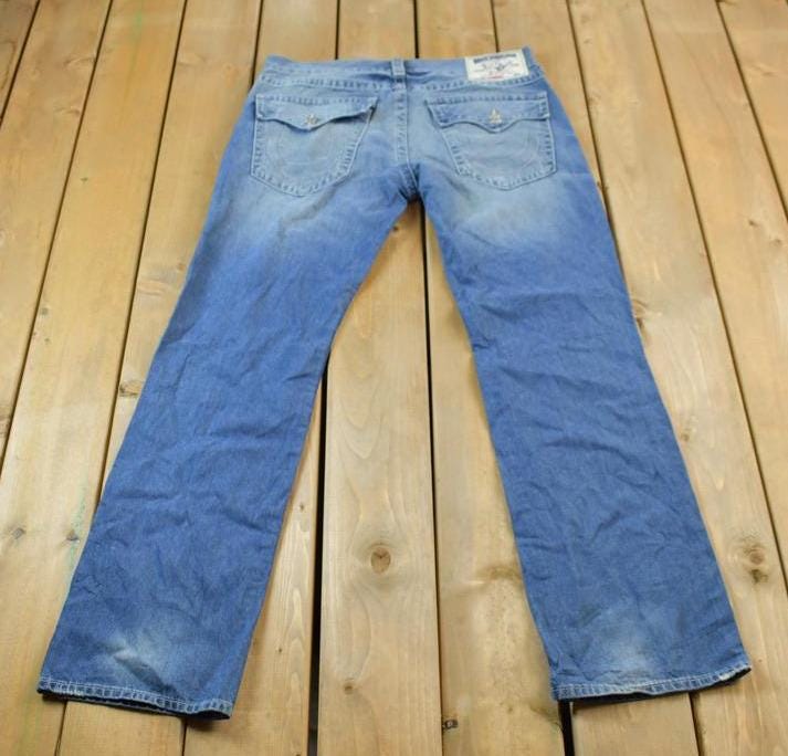 Vintage Y2K True Religion Denim Jeans Size 36x32