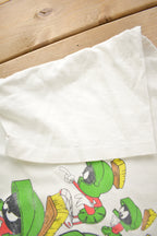 Vintage 1996 Marvin The Martian Looney Tunes Cartoon Graphic T-Shirt Made In USA