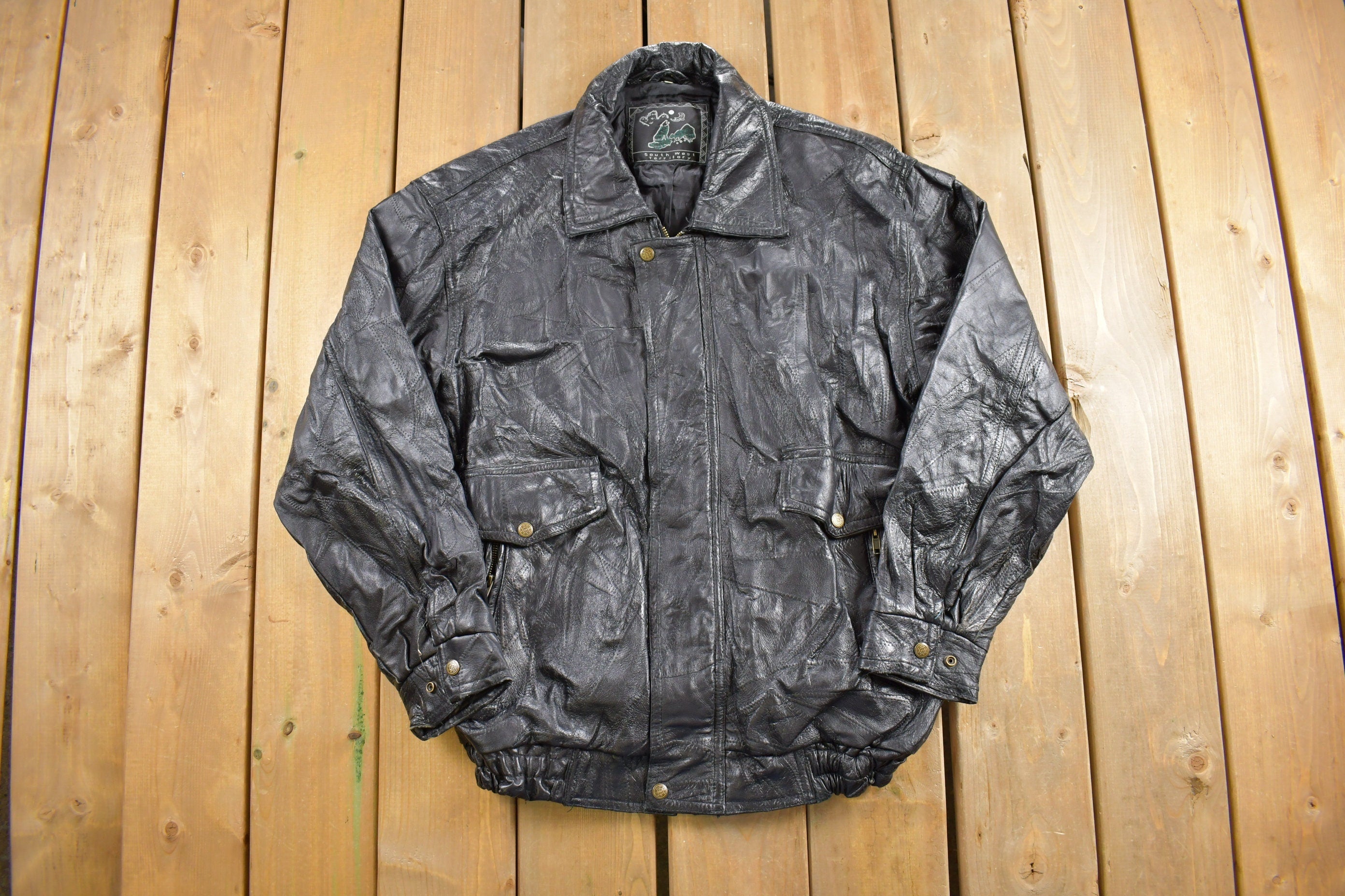 Vintage 1990s Leather Jacket