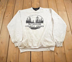 Vintage 1980s Outagamie County Parks Souvenir Travel Crewneck Sweatshirt